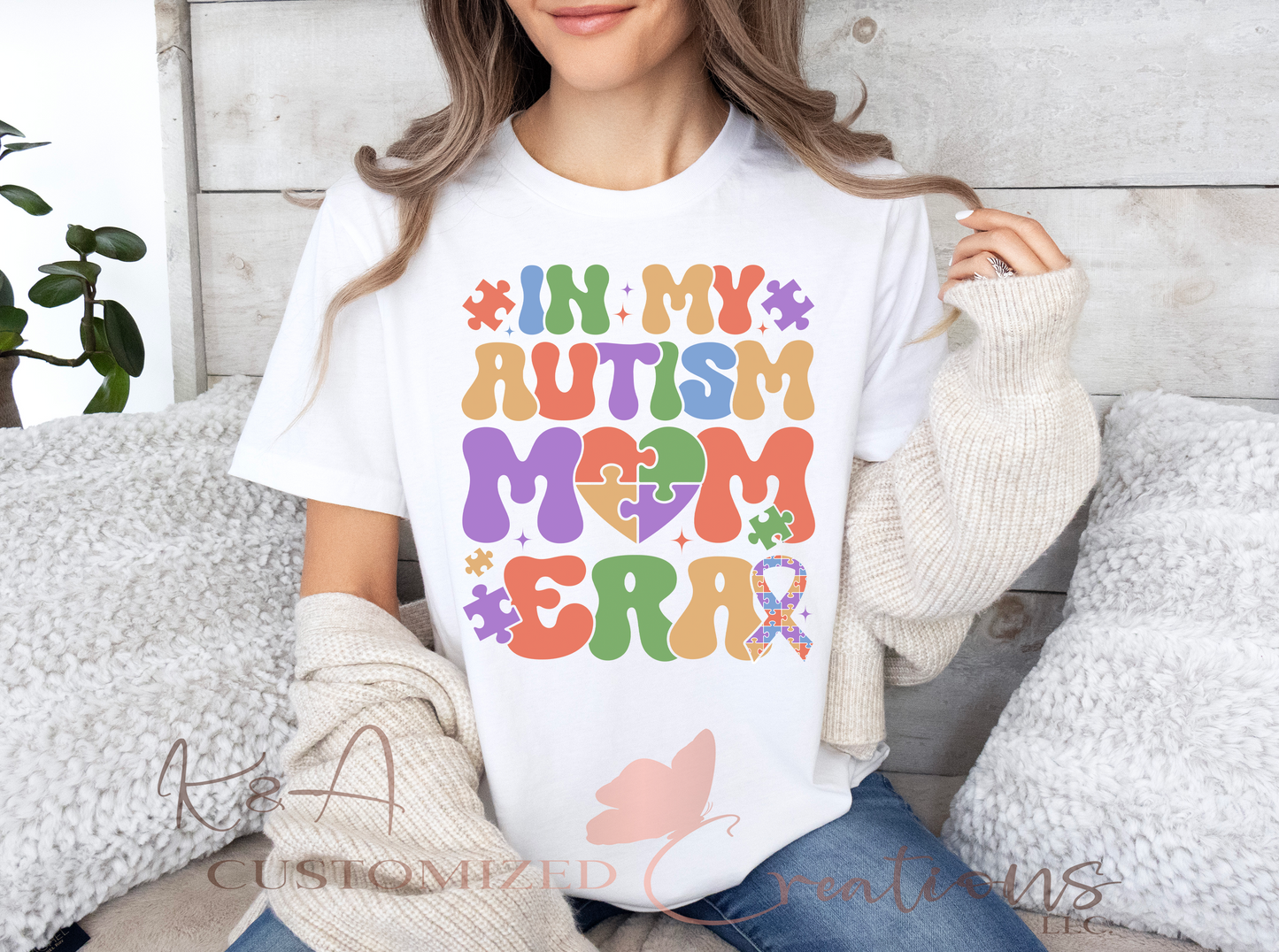 Autism Mom Era Tee