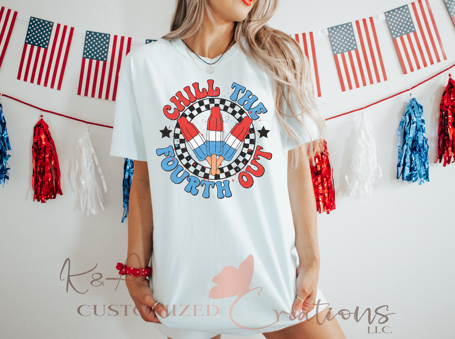 Chill The Fourth Out Tee