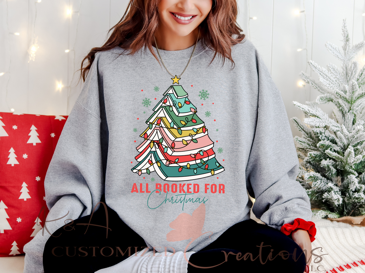 All Booked Crewneck