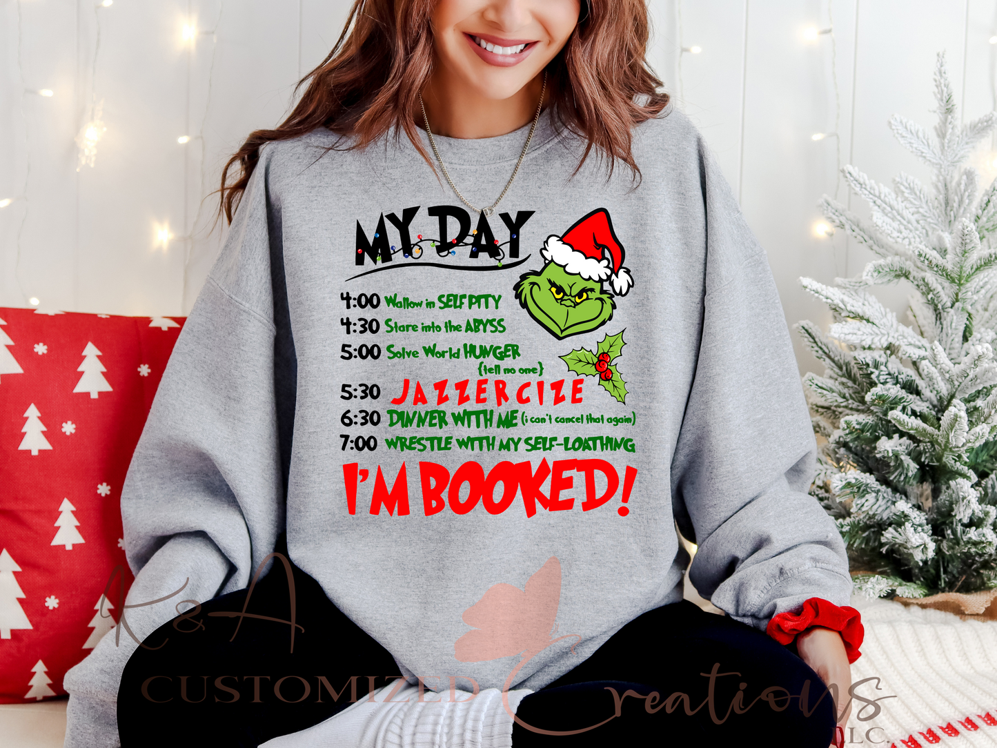 I'm Booked Crewneck