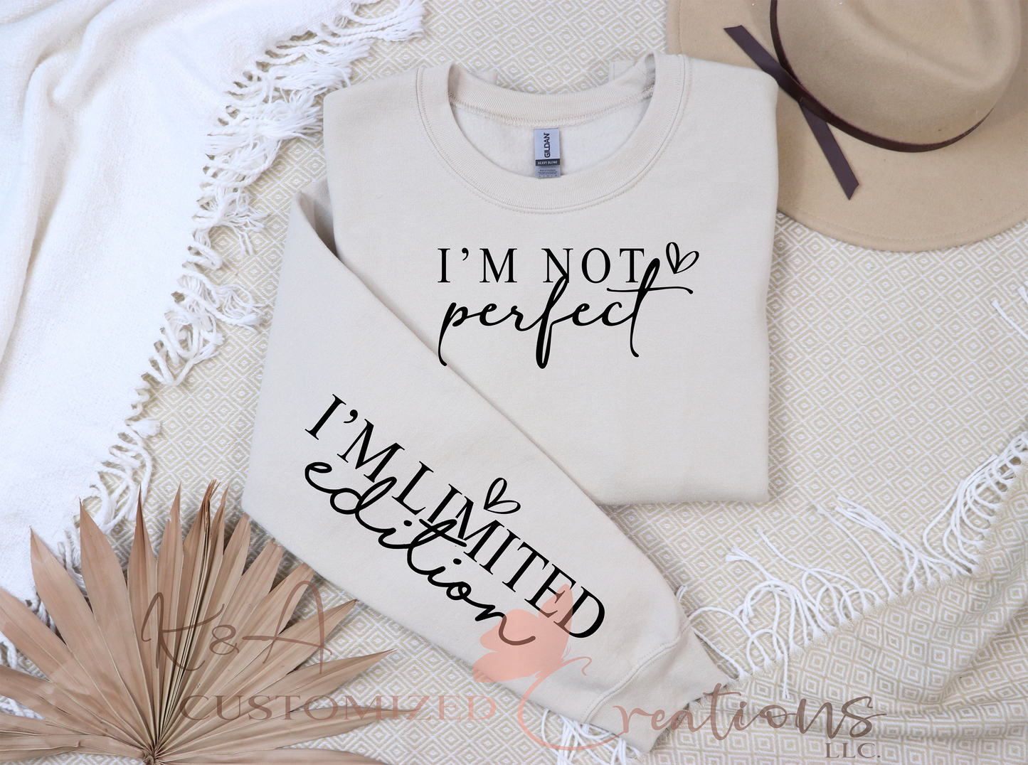 I'm Not Perfect Crewneck