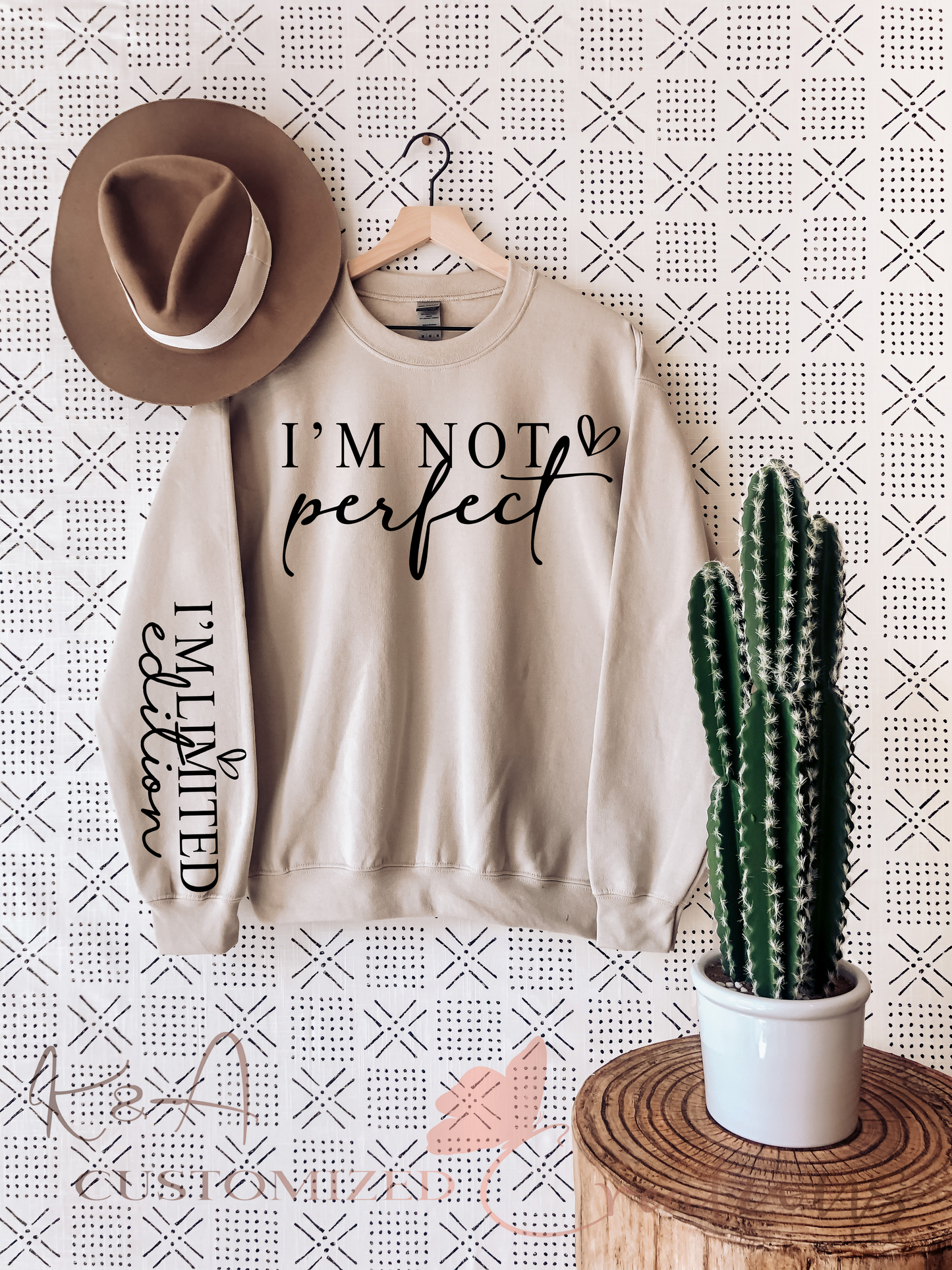 I'm Not Perfect Crewneck