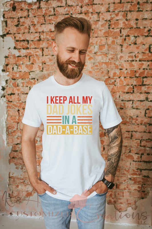 Dad Jokes Short Sleeve T-Shirt