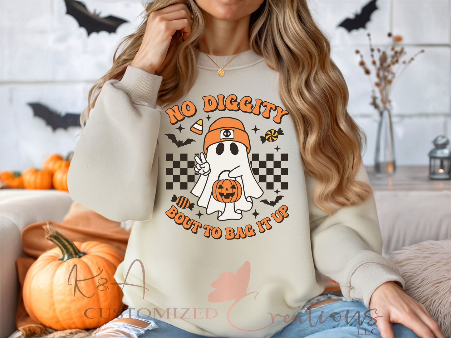 Bout To Bag It Up Crewneck