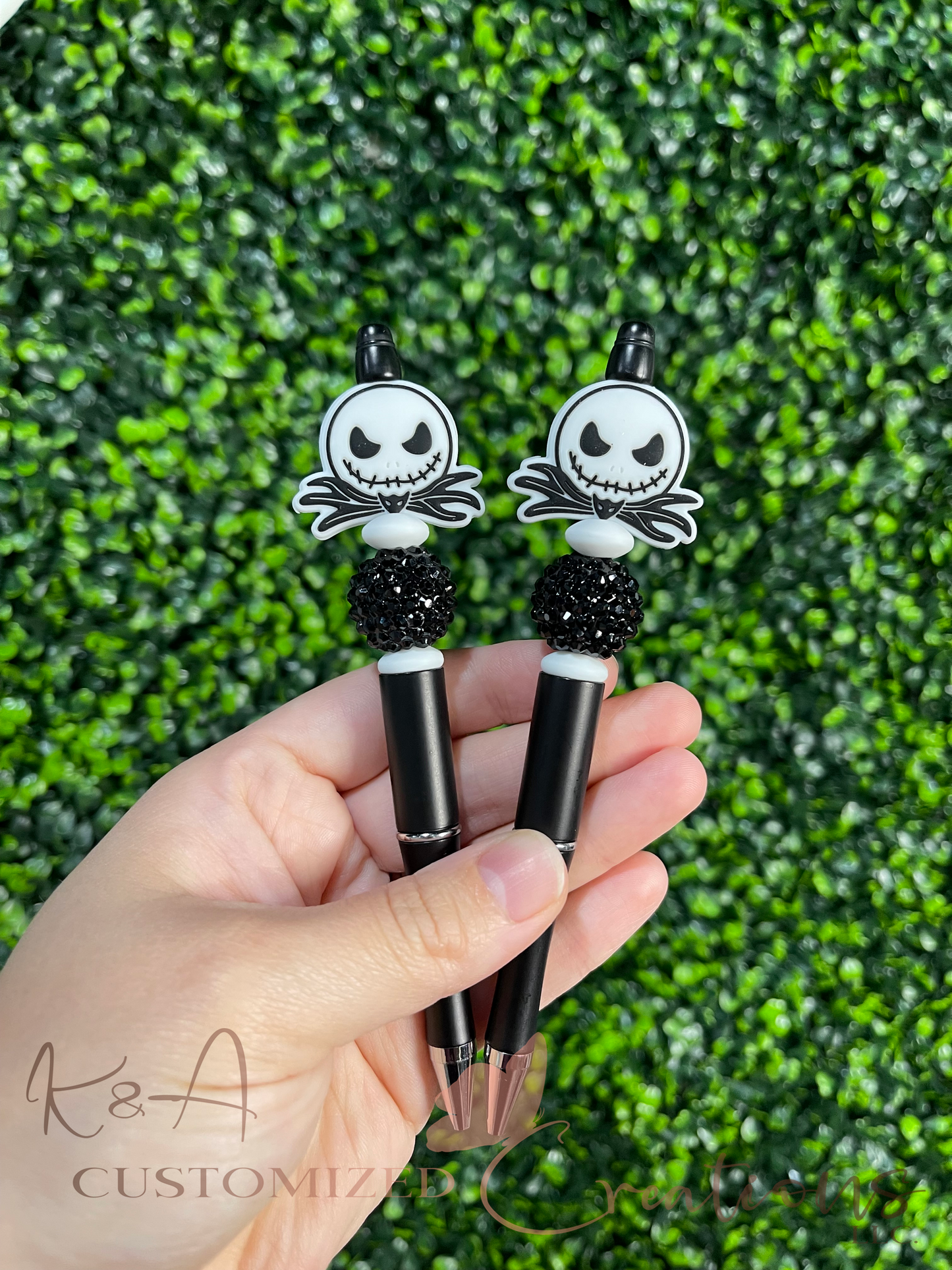 Jack Skeleton Beaded Pen
