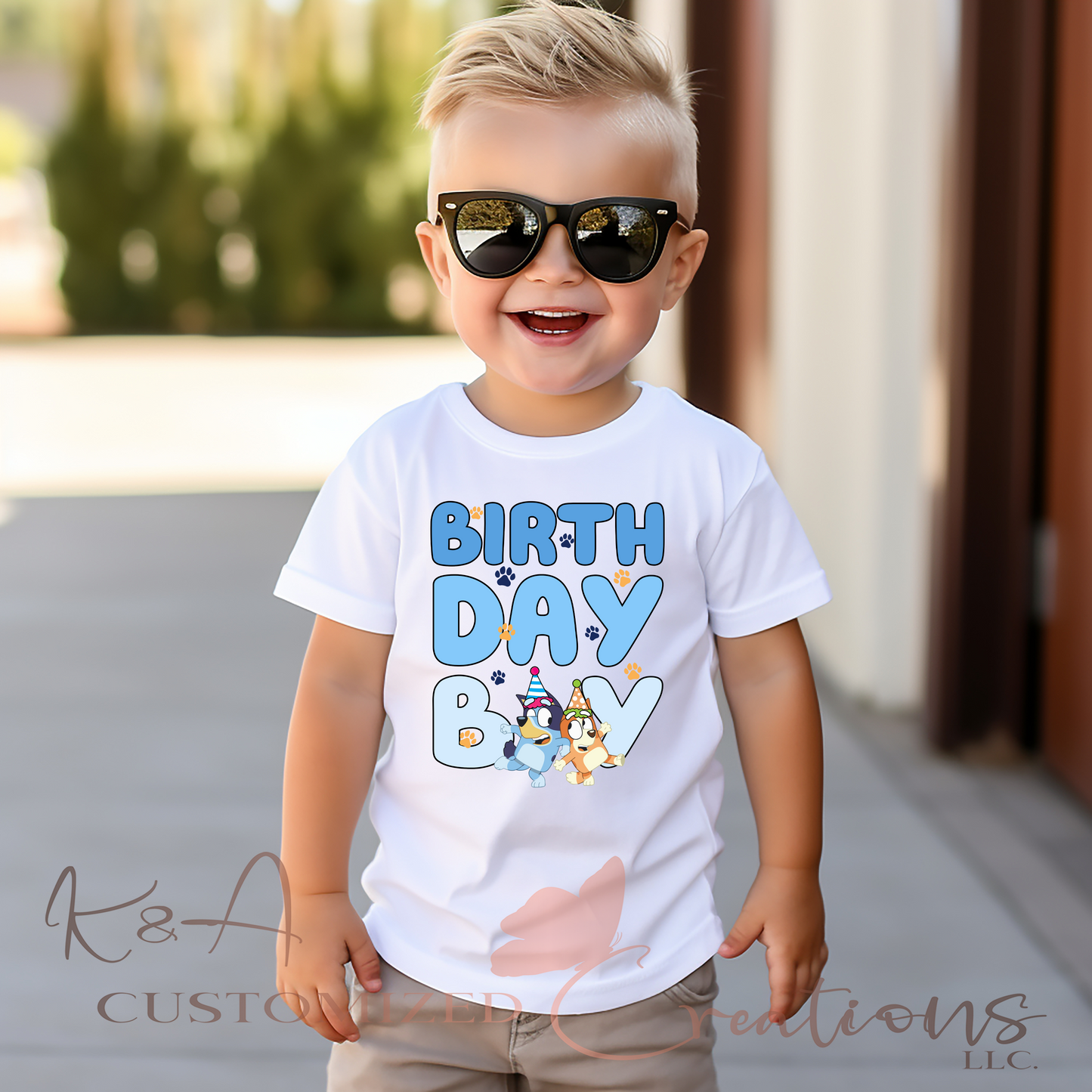 Bluey Birthday Boy Tees