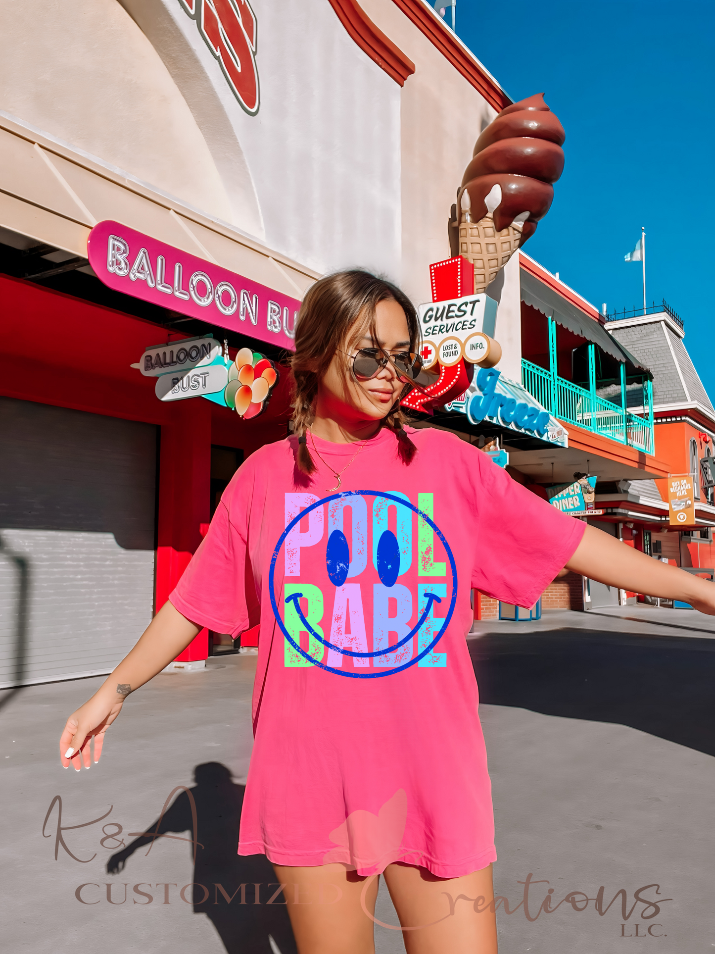 Pool Babe Tee