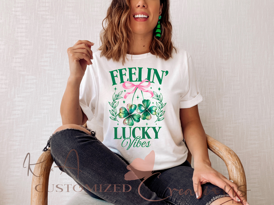 Feelin' Lucky Vibes Tee