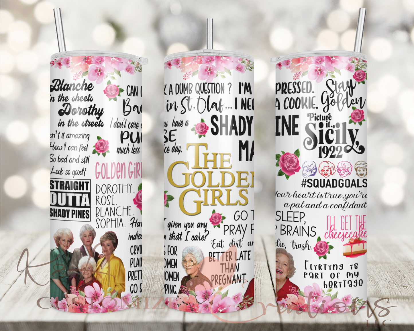 Stay Golden 20oz Tumbler