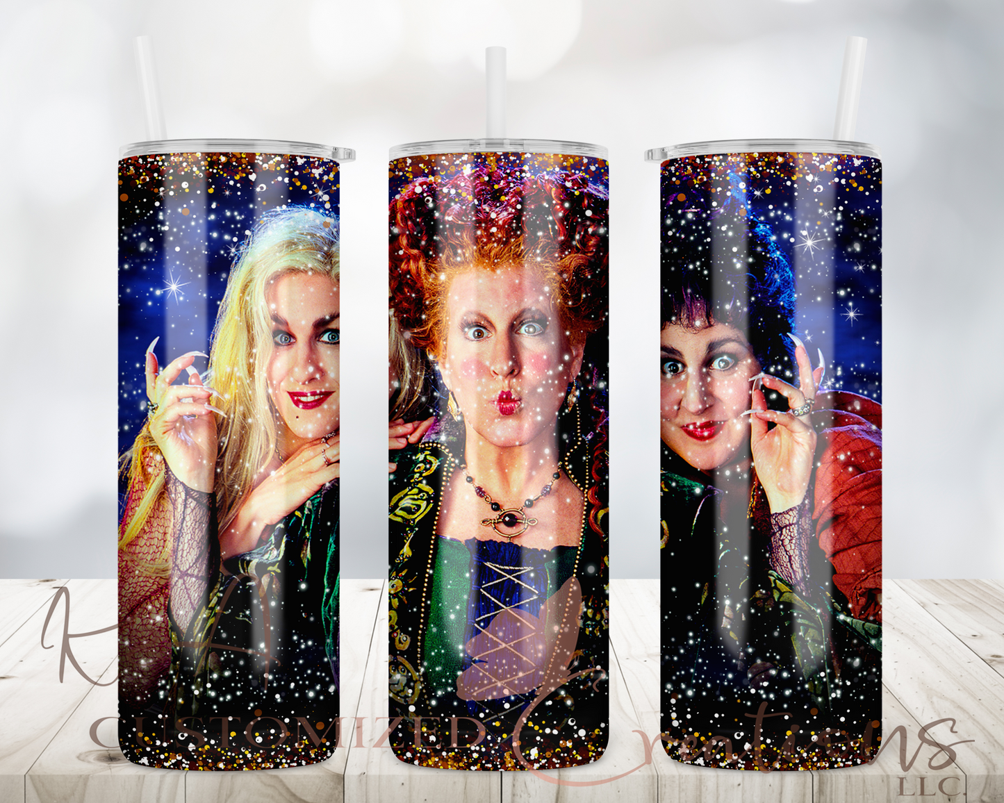 Hocus Pocus Glitter 20oz Tumbler