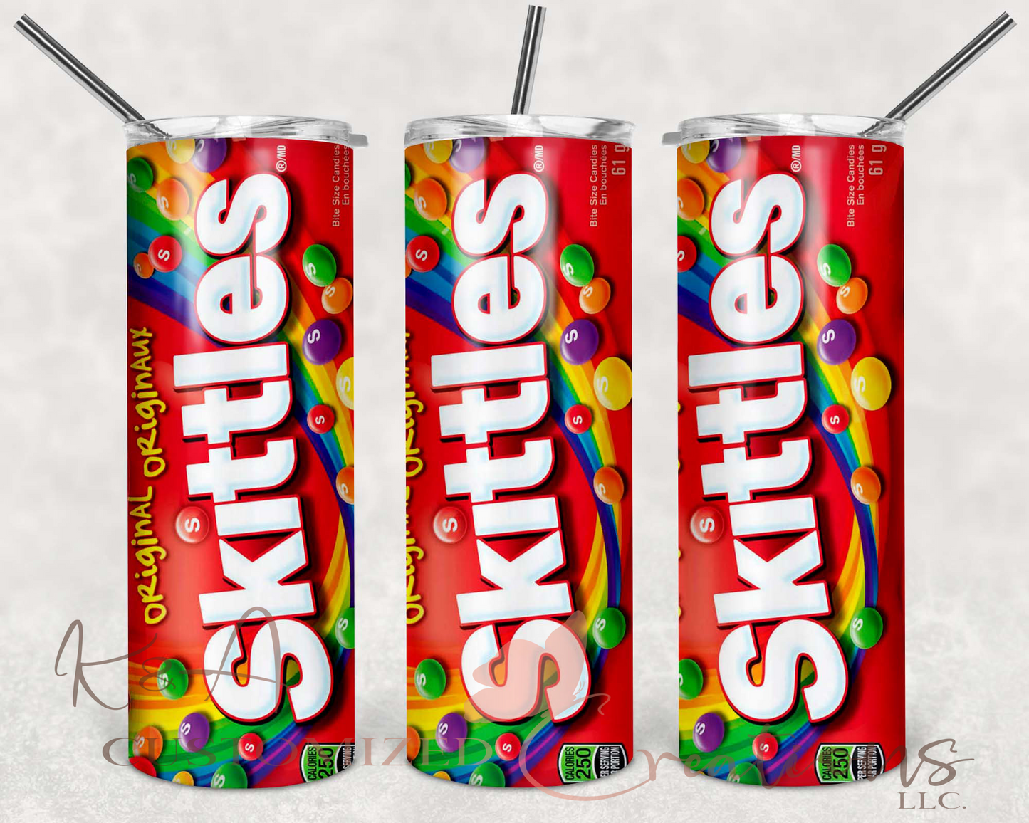 Skittles 20oz Tumbler
