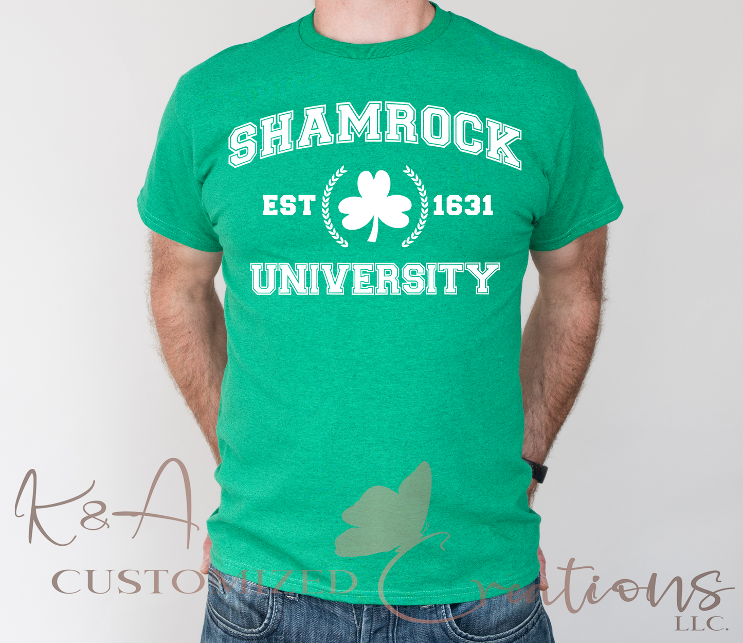 Shamrock University Tee