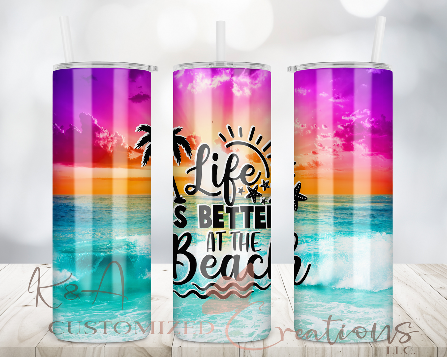 Life Is Better At The Beach 20oz Tumbler