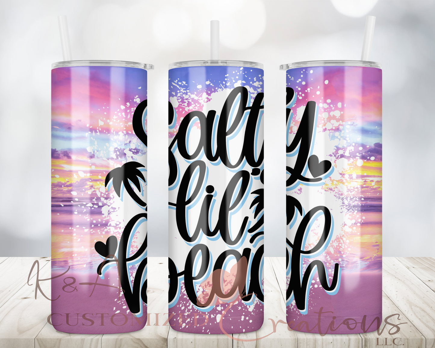 Salty Lil' Beach 20oz Tumbler