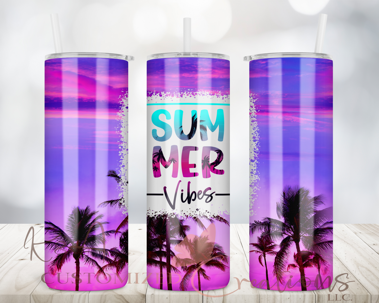 Summer Vibes 20oz Tumbler