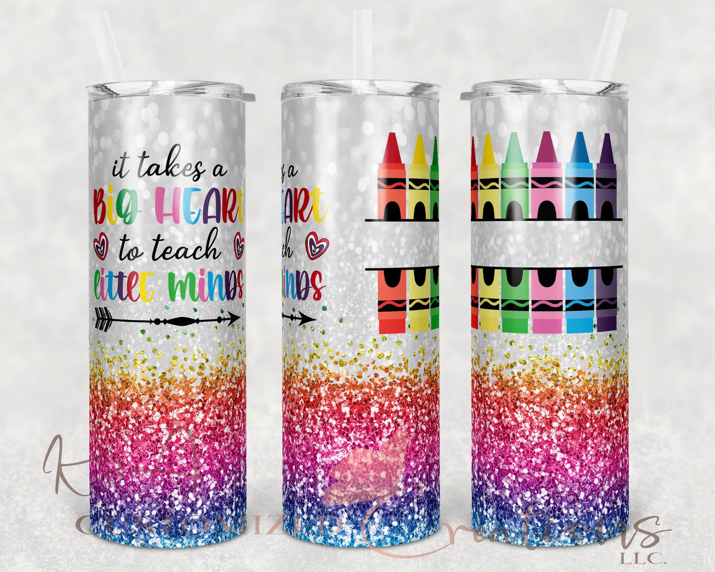 Big Heart to Teach 20oz Tumbler