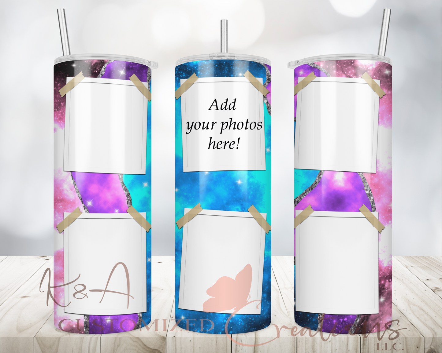 Galaxy Photo 20oz Tumbler