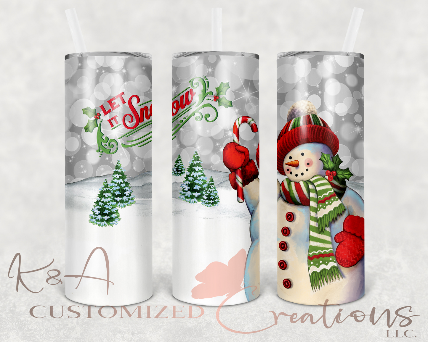 Let It Snow 20oz Tumbler