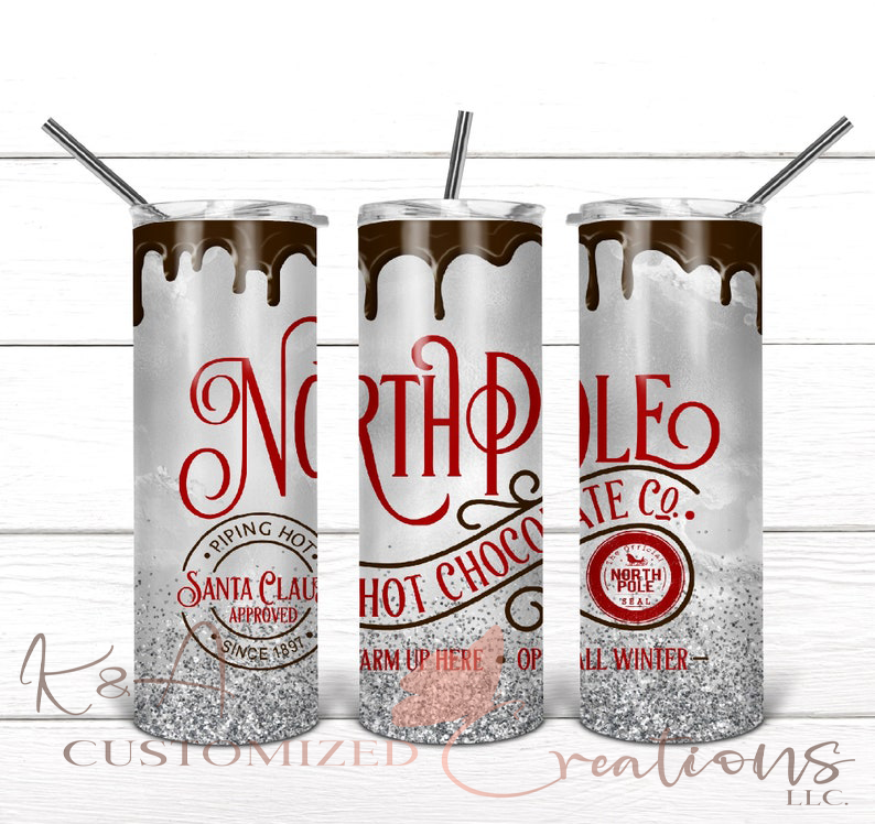 North Pole Hot Coco 20oz Tumbler
