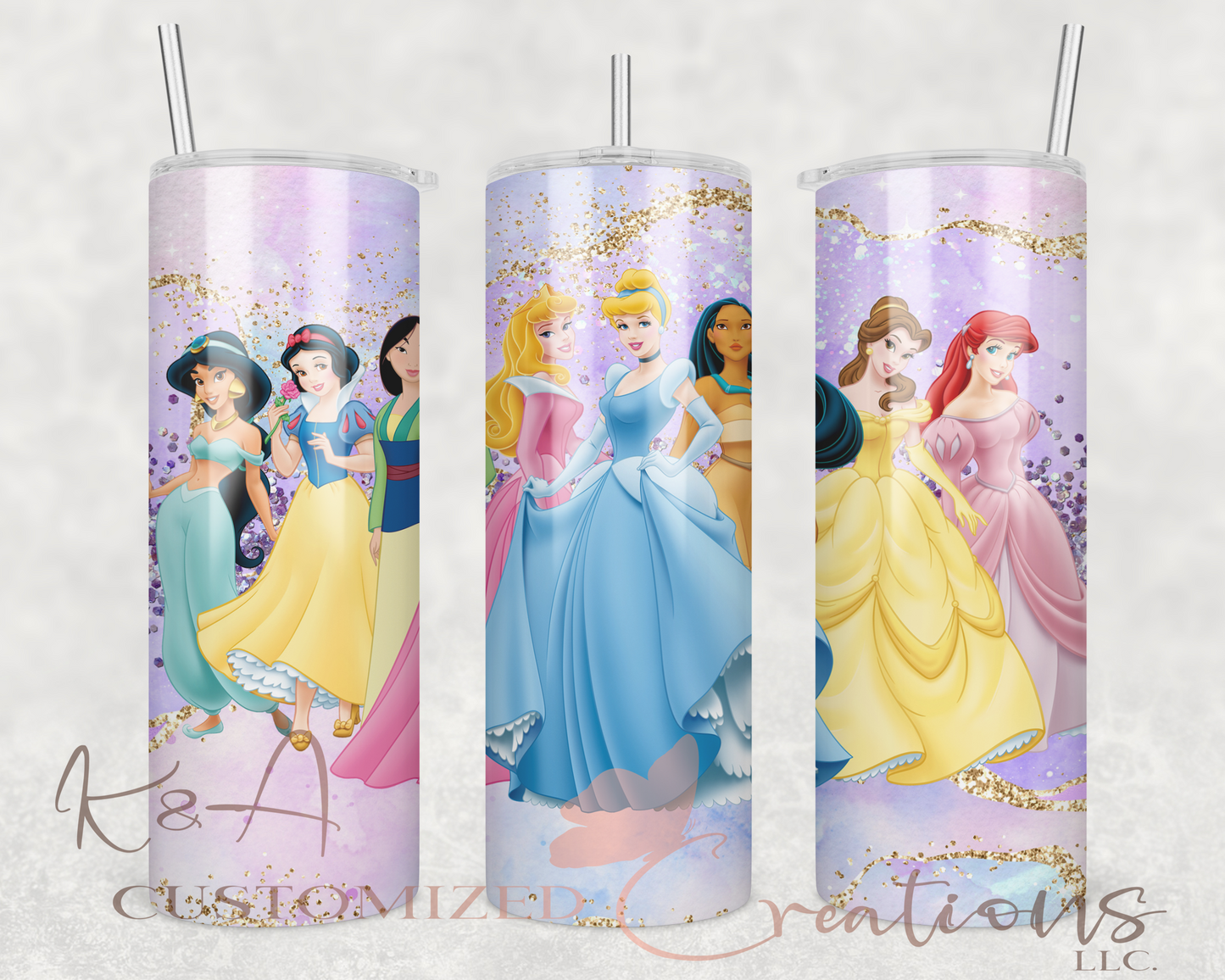 Disney Princess 20oz Tumbler