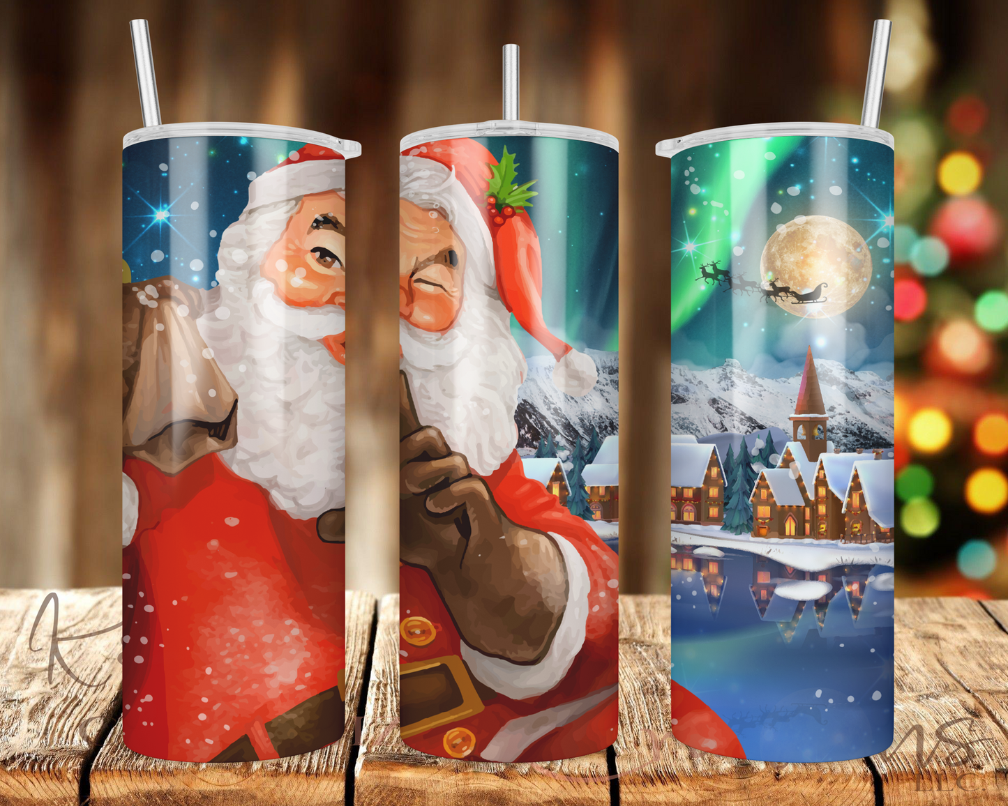 Santa Clause 20oz Tumbler