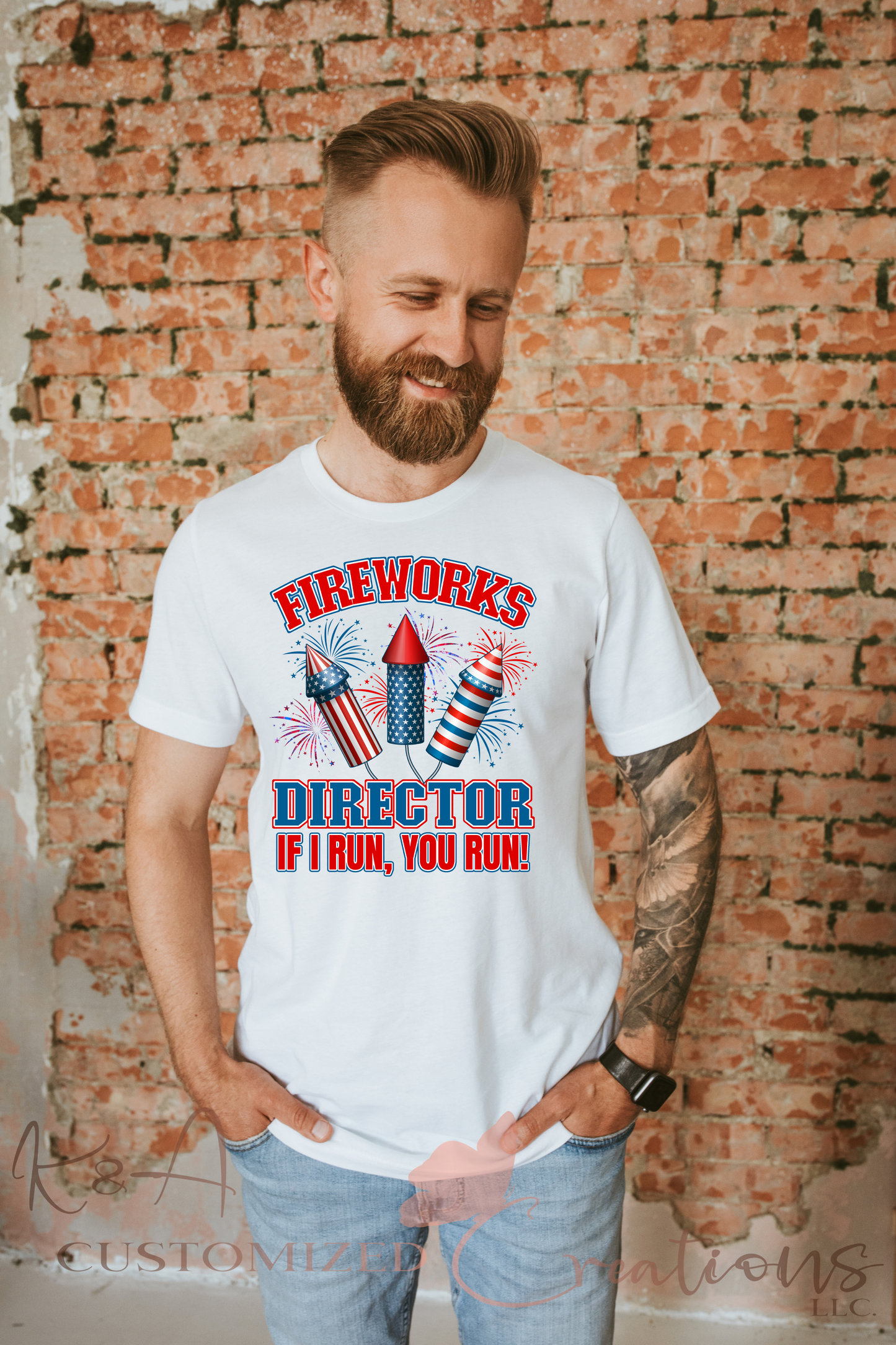 Fireworks Director Tee