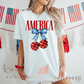 Star Spangled Cherry Tee