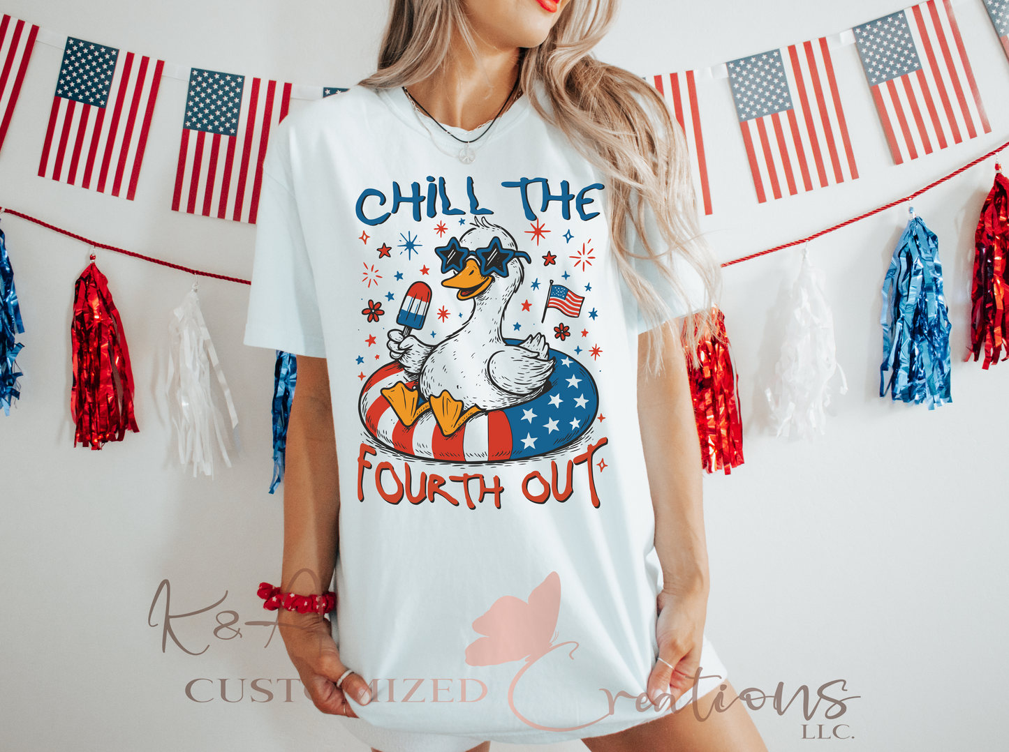 Chill The Fourth Out Tee