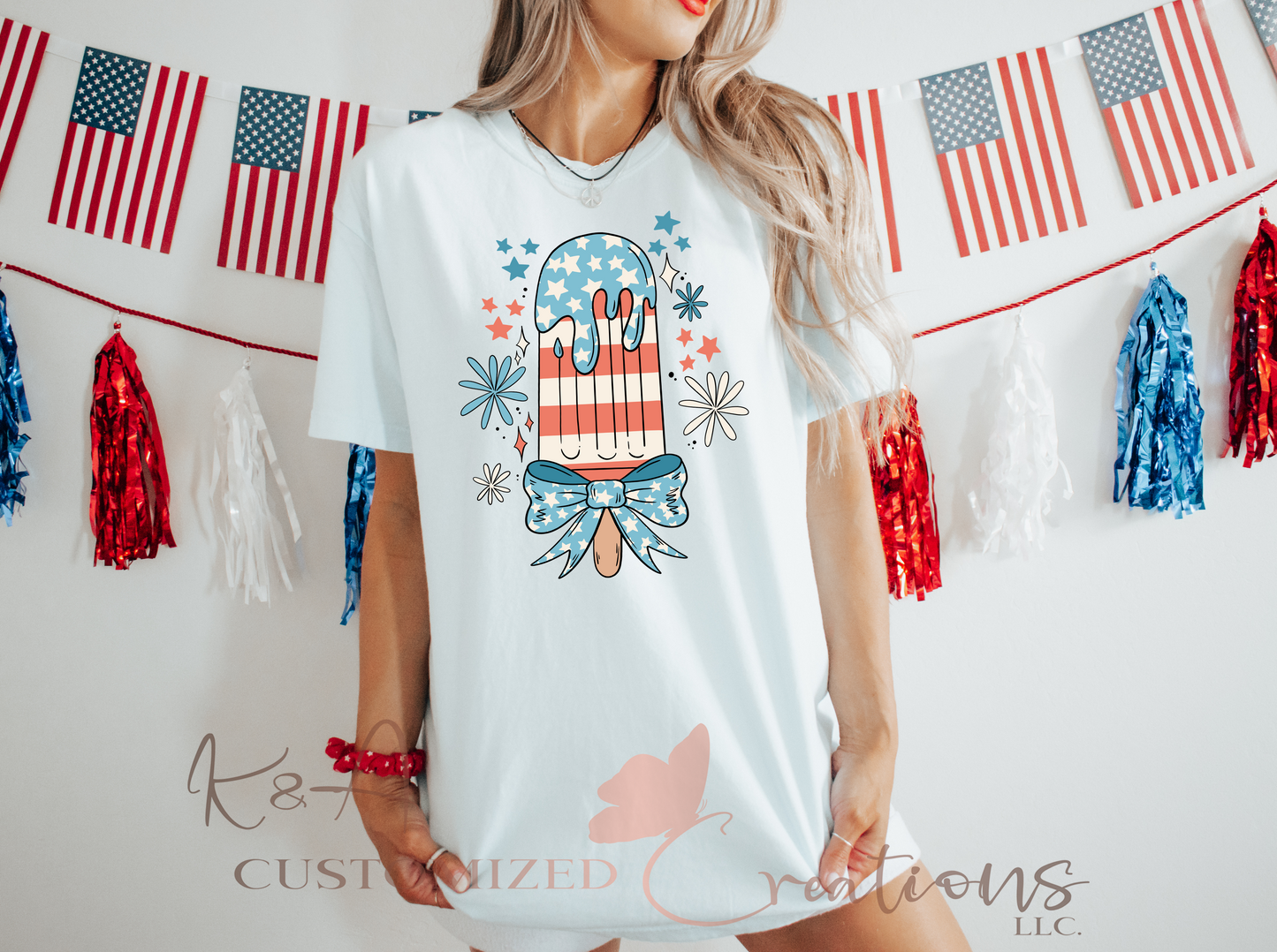 Pop Of Freedom Tee