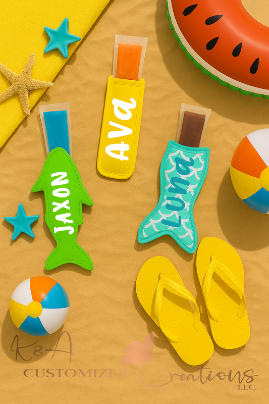 Personalized Popsicle Sleeves