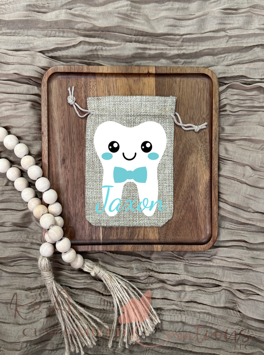 Bow Tie Tooth Fairy Bag