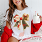 Christmas Coquette Yarn Bow Tee