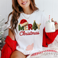 Merry Christmas Yarn Tee