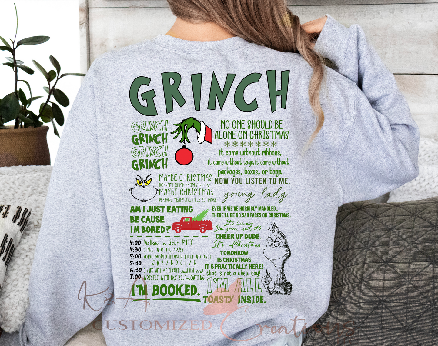 The Grinch Crewneck