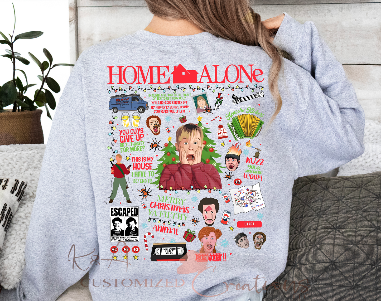 Home Alone Crewneck