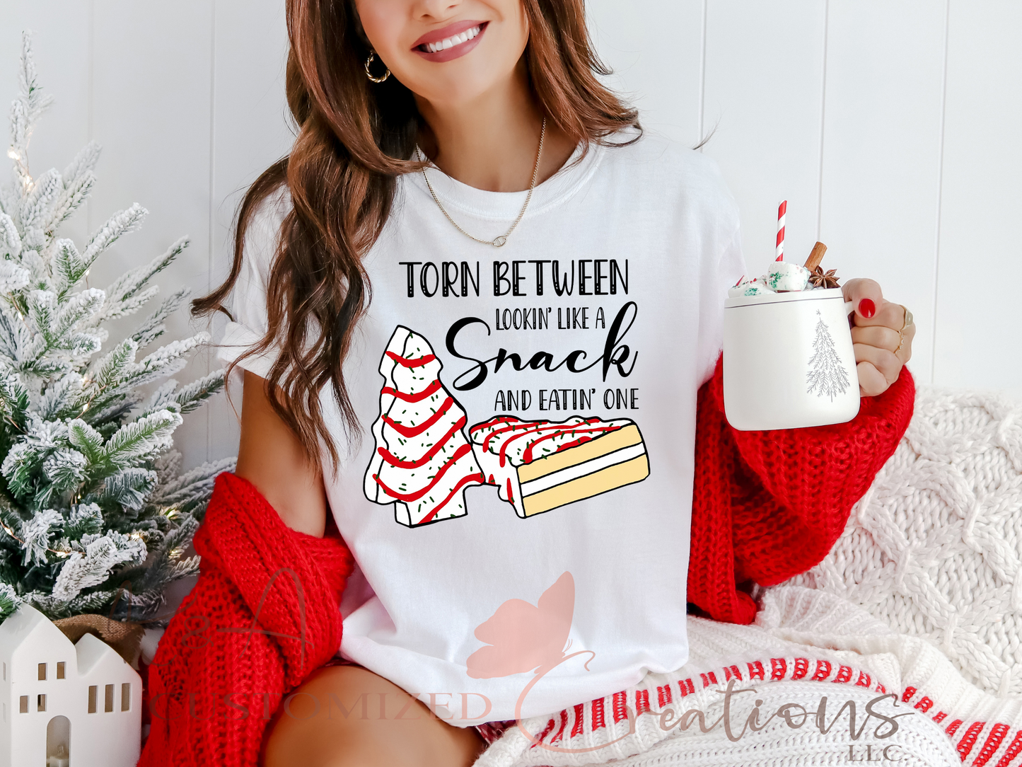 Torn Between Lookin' Like A Snack Tee