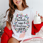 My Favorite Color Is Christmas Lights Tee