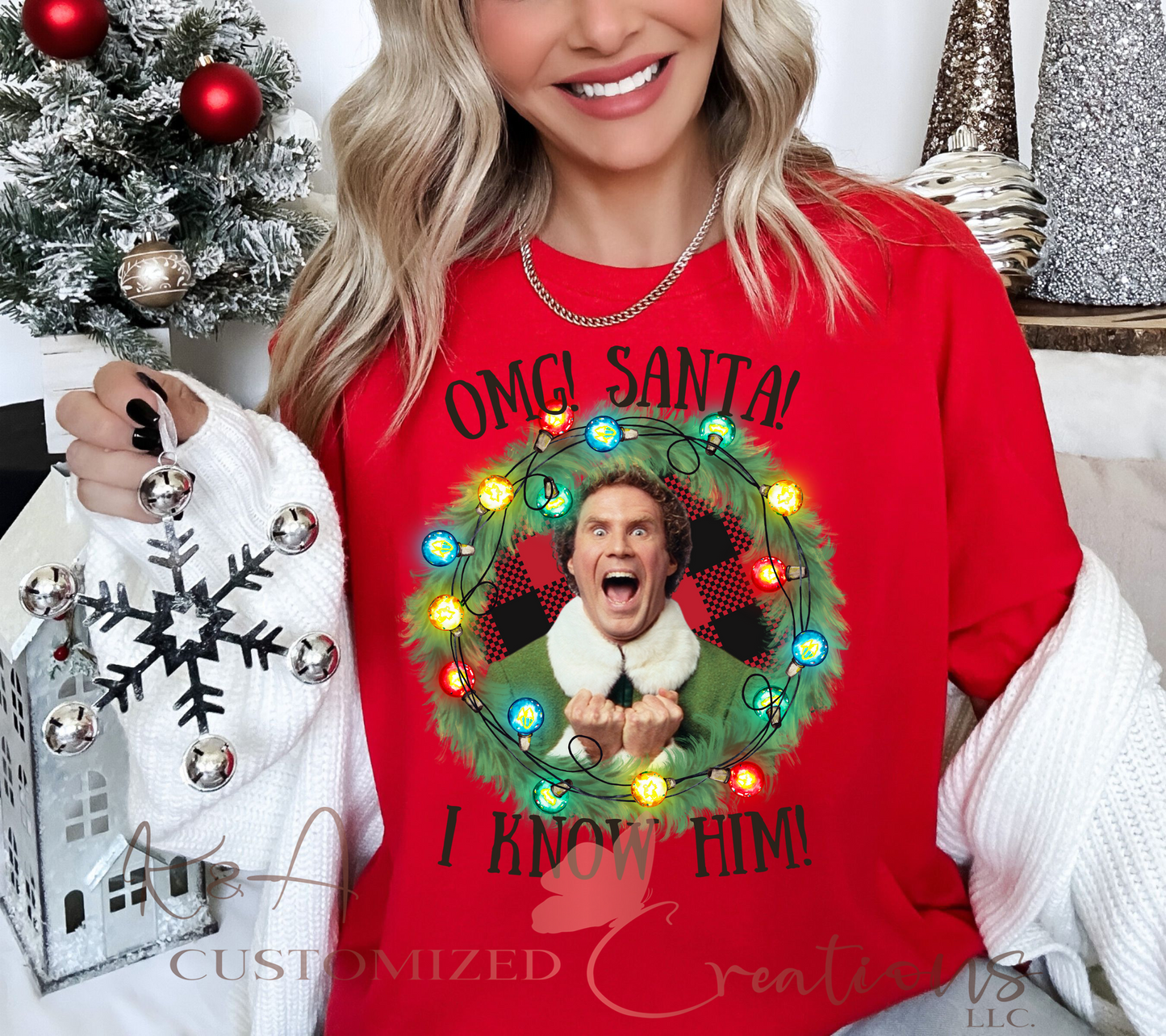 OMG Santa, I Know Him Tee