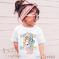 Don't Worry Be Hoppy Bluey Tee