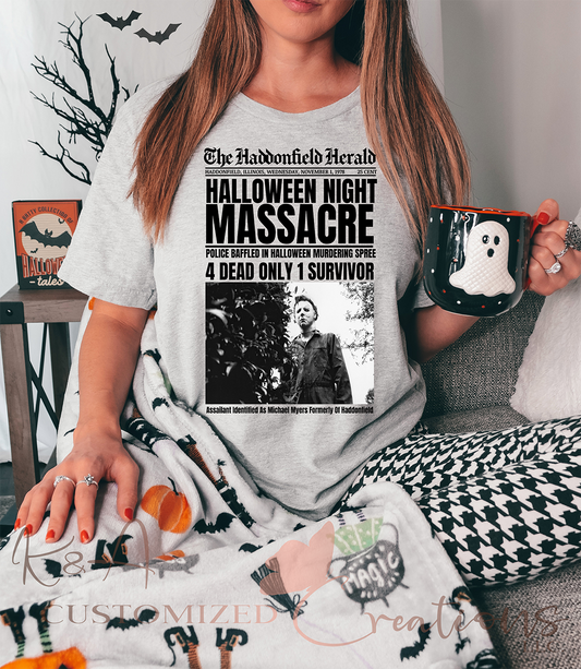 Halloween Massacre Tee