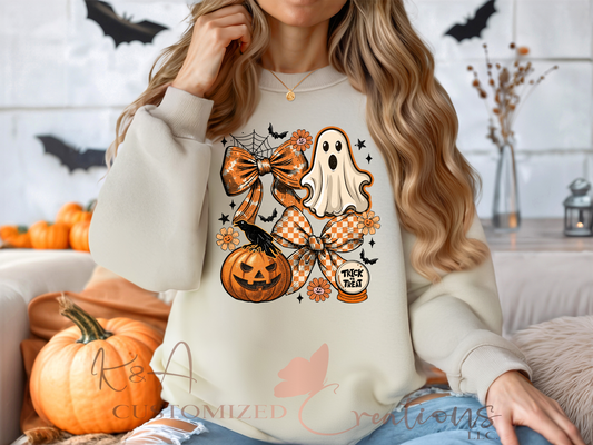 Boo-tiful Bows Crewneck