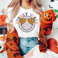 Spooky Vibes Smiley Tee