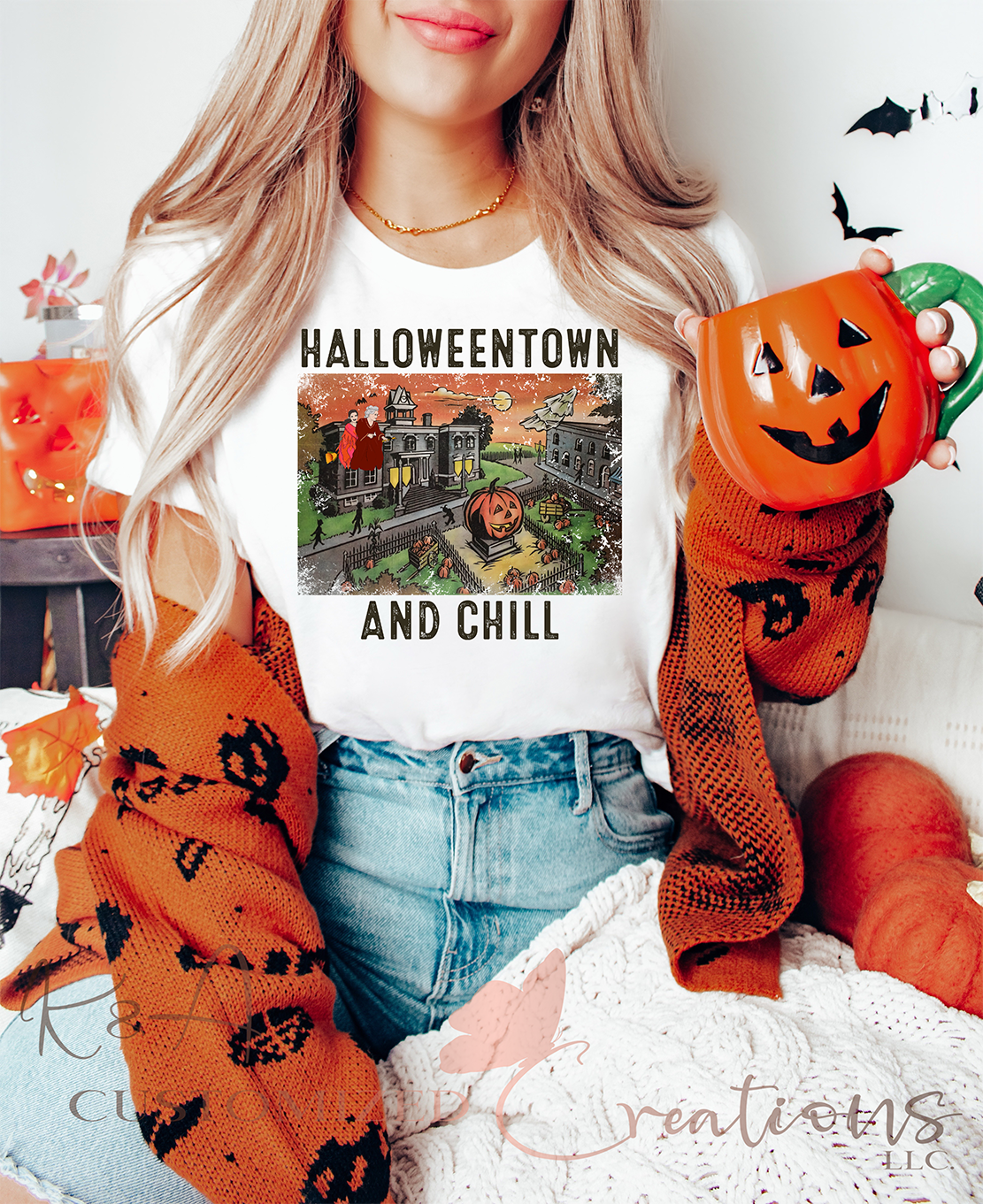 Halloweentown & Chill Tee