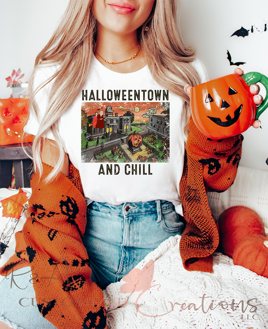 Halloweentown & Chill Tee