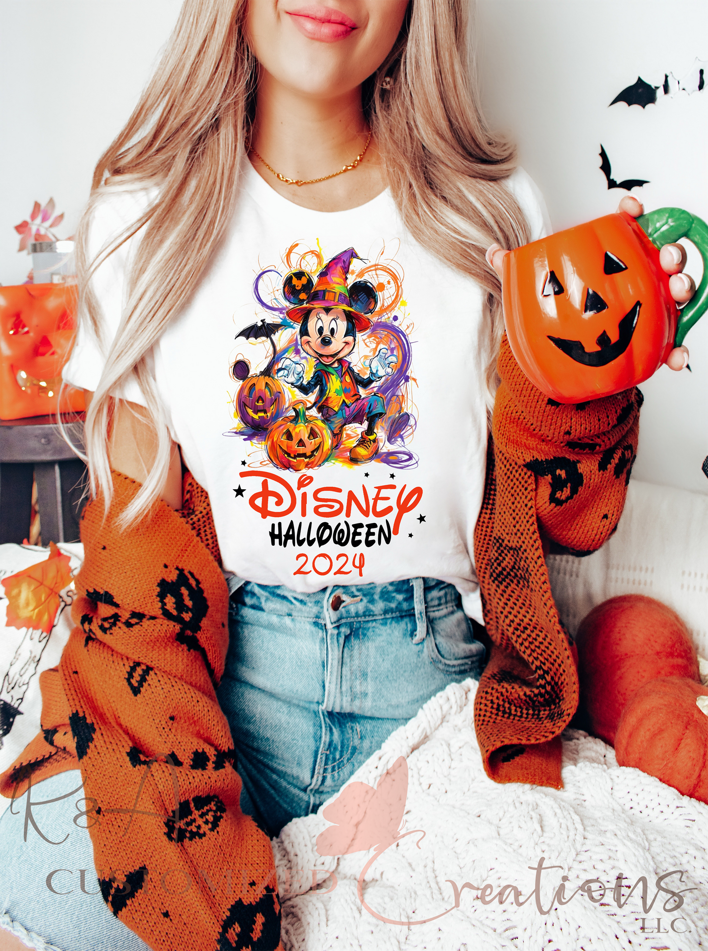 Watercolor Mickey 2024 Tee