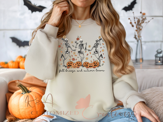 Fall Skellies Crewneck