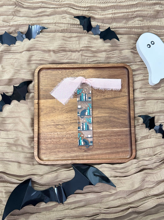 Purrfectly Spooky Acrylic Bookmark