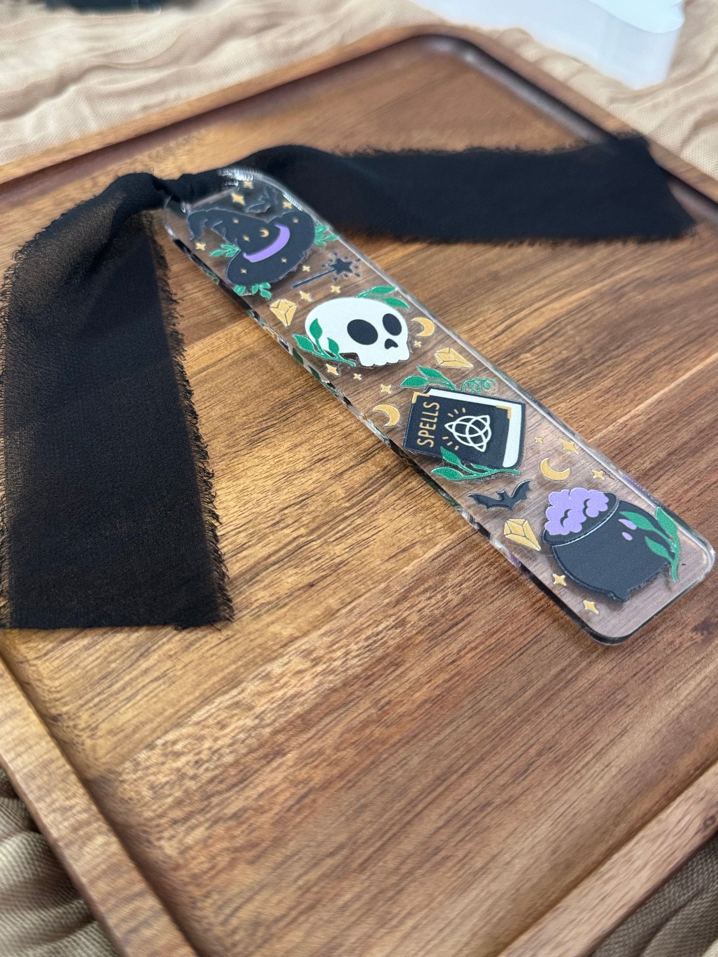 Bewitched Acrylic Bookmark