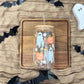 Pumpkin Kisses & Ghostly Wishes 16oz Glass Tumbler