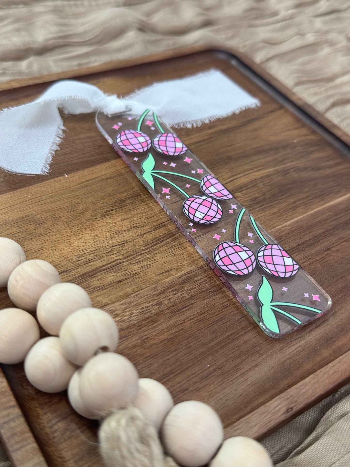 Disco Sweet Acrylic Bookmark